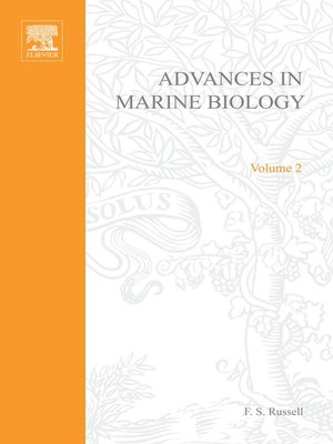cover image of Advances in Marine Biology